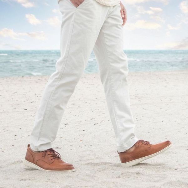 Born | For Men Todd Slip-Ons & Lace-Ups - Cognac (Brown)