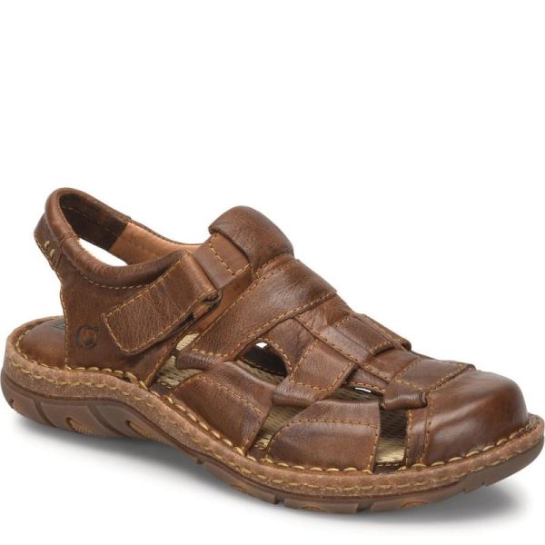 Born | For Men Cabot III Sandals - Amber (Brown)