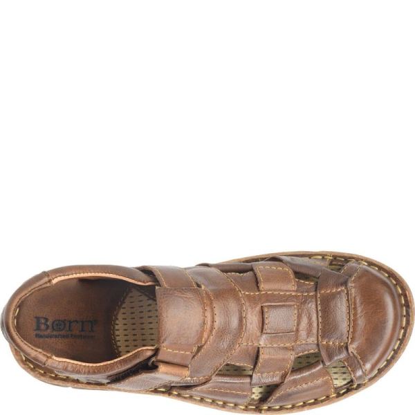Born | For Men Cabot III Sandals - Amber (Brown)