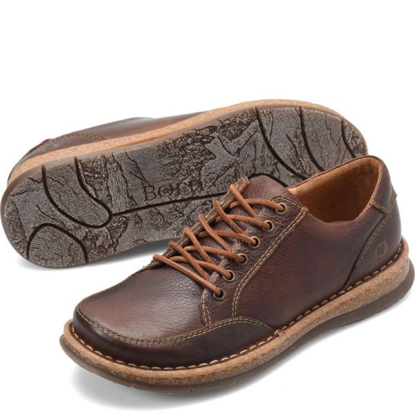 Born | For Men Bronson Slip-Ons & Lace-Ups - Dark Chestnut (Brown)