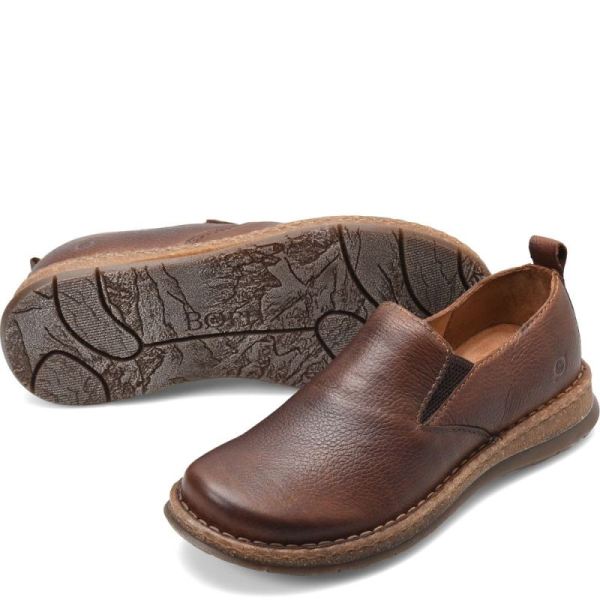 Born | For Men Bryson Slip-Ons & Lace-Ups - Dark Brown (Brown)