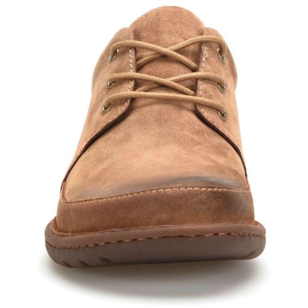 Born | For Men Nigel 3-Eye Slip-Ons & Lace-Ups - Saddle Distressed (Tan)