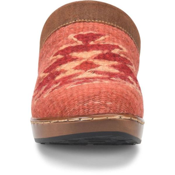 Born | For Women Bandy Blanket Clogs - Rust Blanket Combo (Brown)