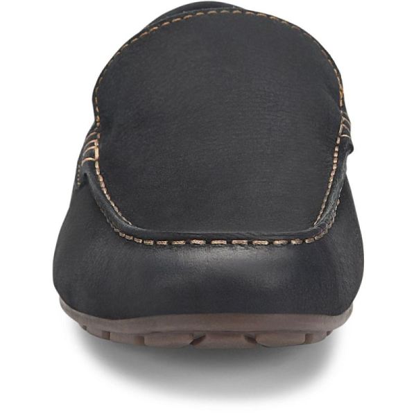 Born | For Men Allan Shearling Slippers - Black Nubuck (Black)