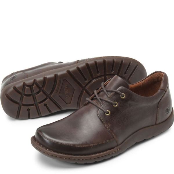 Born | For Men Nigel 3-Eye Slip-Ons & Lace-Ups - Cocoa Brown (Brown)