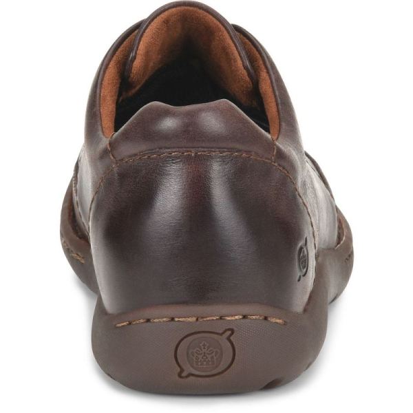 Born | For Men Nigel 3-Eye Slip-Ons & Lace-Ups - Cocoa Brown (Brown)