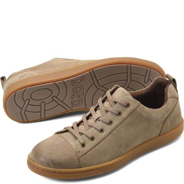 Born | For Men Allegheny Slip-Ons & Lace-Ups - Taupe Calicante Suede (Tan)