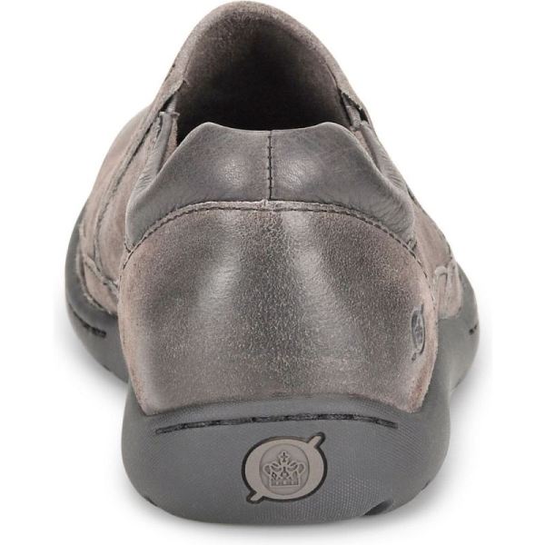 Born | For Men Nigel Slip On Slip-Ons & Lace-Ups - Grey Combo Distressed (Grey)