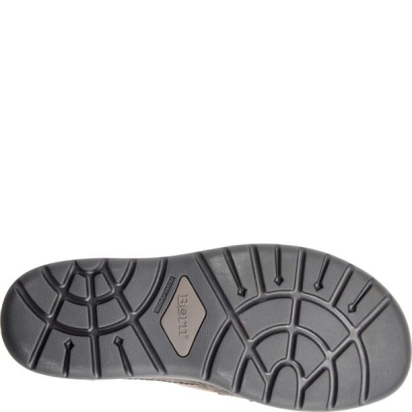 Born | For Men Nigel Slip On Slip-Ons & Lace-Ups - Grey Combo Distressed (Grey)