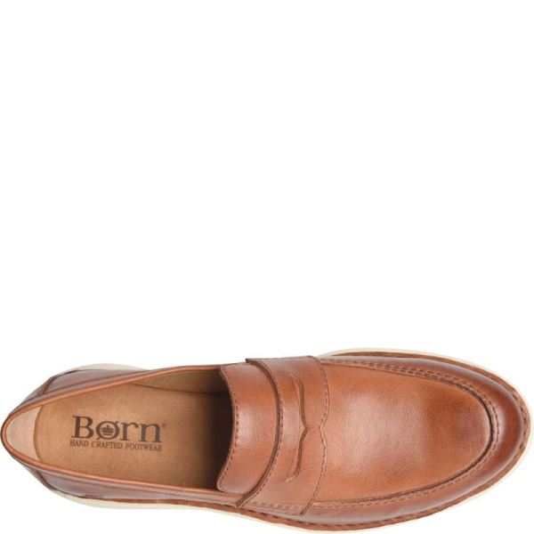 Born | For Men Taylor Slip-Ons & Lace-Ups - Cognac (Brown)