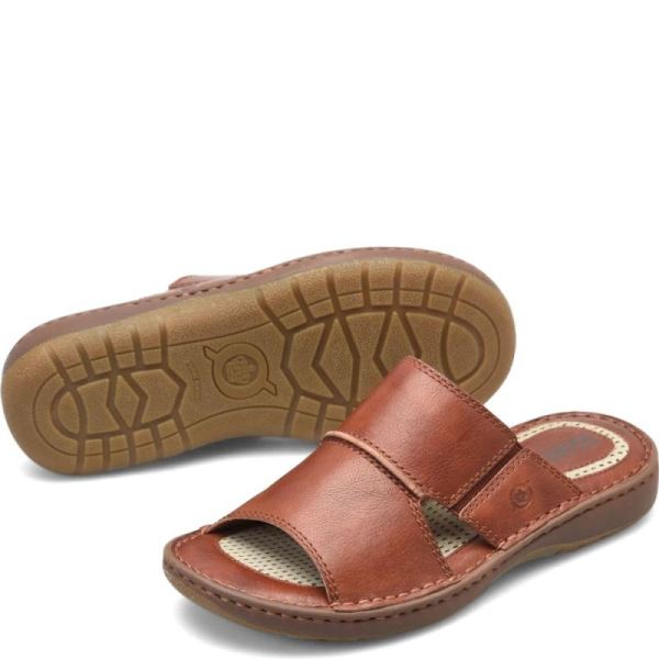 Born | For Men Flores Sandals - Dark Tan Bourbon (Brown)