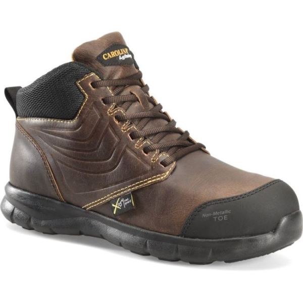 CAROLINA | MEN'S LYTNING 1.9 MET COMP TOE in DARK BROWN