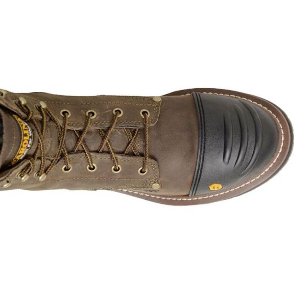 CAROLINA | MEN'S PRODUCTION WORKFLEX COMP TOE in DARK BROWN
