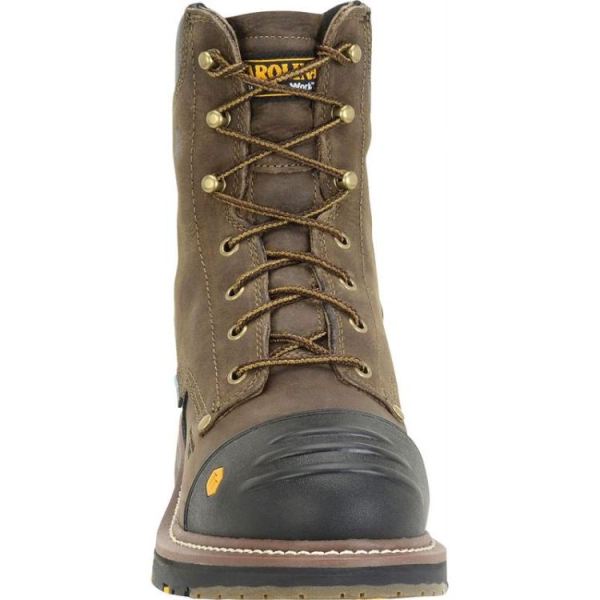 CAROLINA | MEN'S PRODUCTION WORKFLEX COMP TOE in DARK BROWN