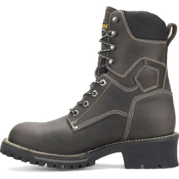 CAROLINA | MEN'S Pitstop Logger Comp Toe in Gray