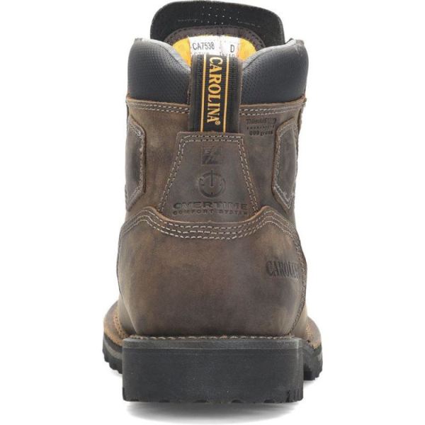 CAROLINA | MEN'S INSULATED PITSTOP COMP TOE in BROWN