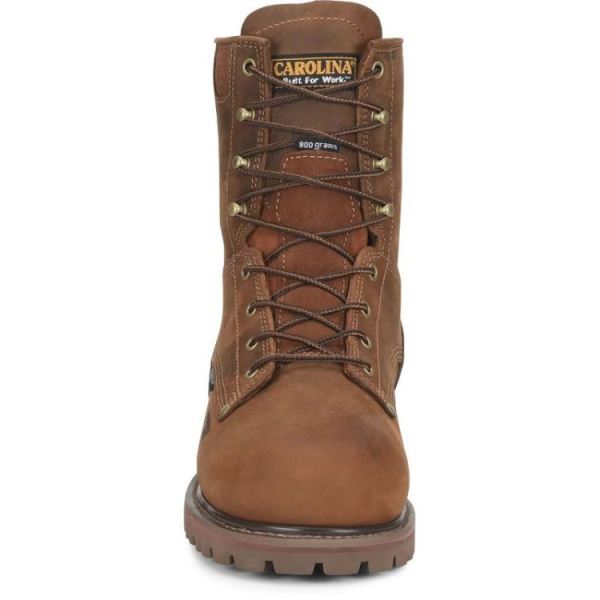 CAROLINA | MEN'S INSULATED 28 SERIES COMP TOE in MEDIUM BROWN