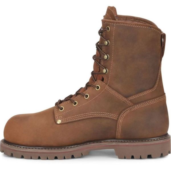 CAROLINA | MEN'S INSULATED 28 SERIES COMP TOE in MEDIUM BROWN