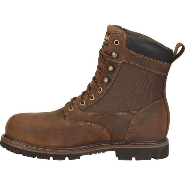 CAROLINA | MEN'S INSULATED INSTALLER STEEL TOE in DARK BROWN