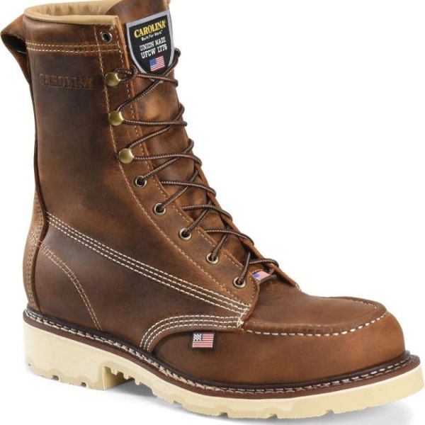 CAROLINA | MEN'S FERRIC USA STEEL TOE in BROWN