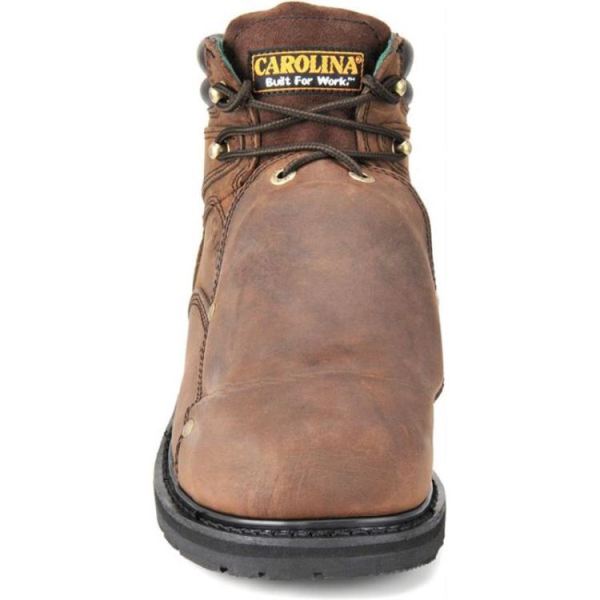 CAROLINA | MEN'S METPRO STEEL TOE in MEDIUM BROWN