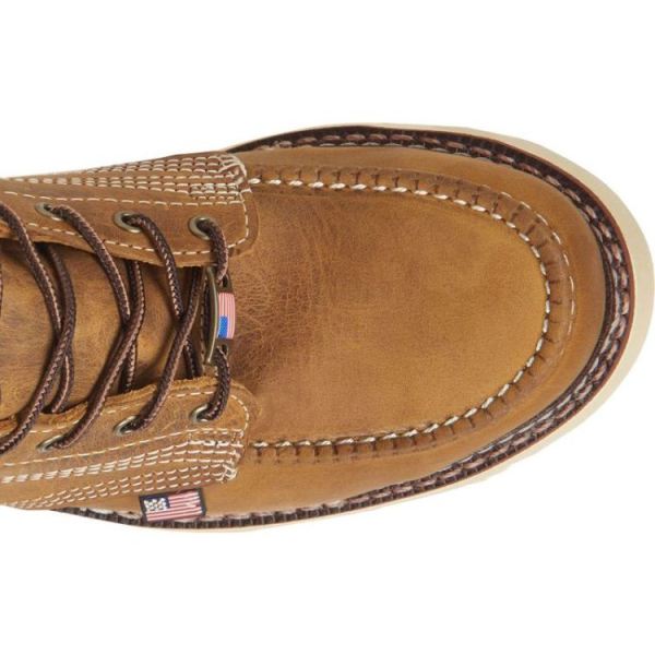 CAROLINA | MEN'S FERRIC USA STEEL TOE in BROWN