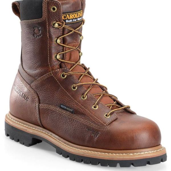 CAROLINA | MEN'S GRIND COMP TOE in MEDIUM BROWN