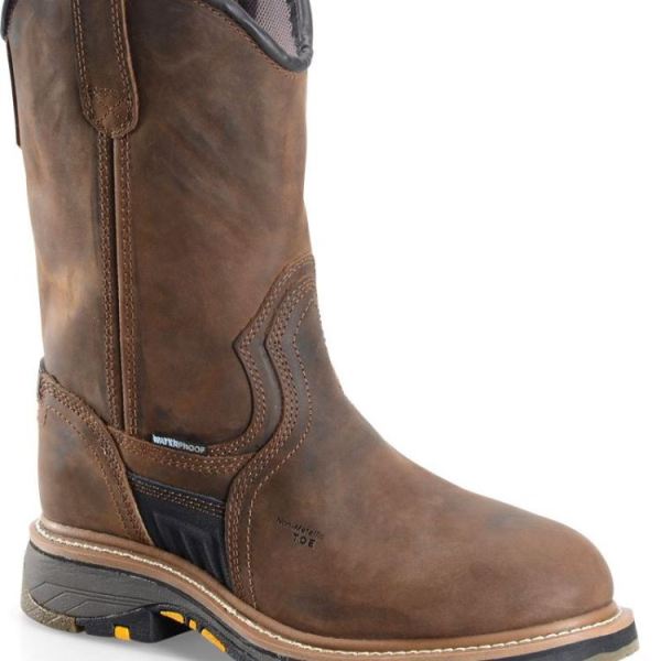 CAROLINA | MEN'S WELL X WORKFLEX COMP TOE in DARK BROWN