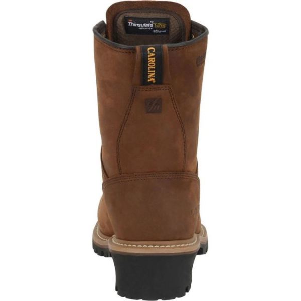 CAROLINA | MEN'S INSULATED ELM STEEL TOE in BROWN