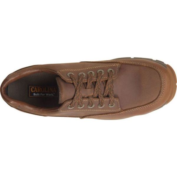 CAROLINA | MEN'S S-117 ALUMINUM TOE OXFORD in DARK BROWN