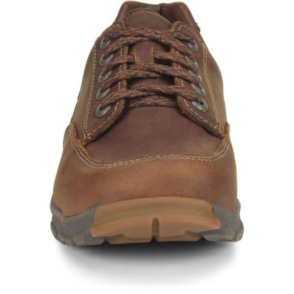 CAROLINA | MEN'S S-117 ALUMINUM TOE OXFORD in DARK BROWN