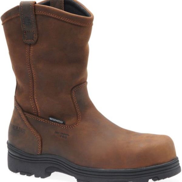 CAROLINA | MEN'S LASER COMP TOE in DARK BROWN