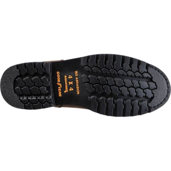 CAROLINA | MEN'S LINE BUILDER INT ALUMINUM TOE in DARK BROWN