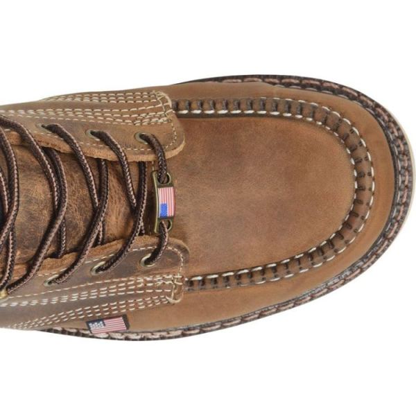 CAROLINA | MEN'S AMP USA STEEL TOE in DARK BROWN