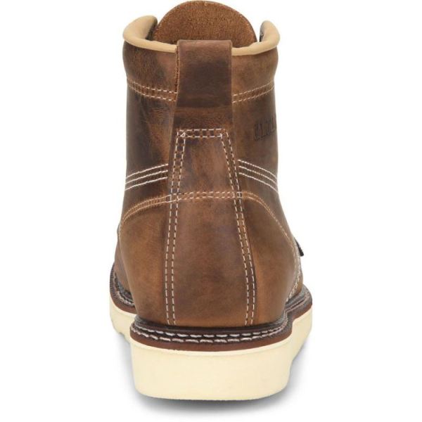 CAROLINA | MEN'S AMP USA STEEL TOE in DARK BROWN
