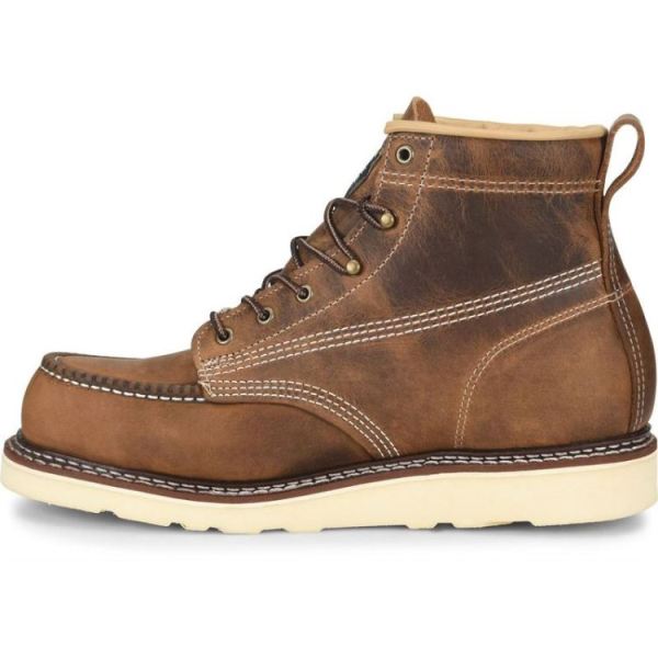 CAROLINA | MEN'S AMP USA STEEL TOE in DARK BROWN