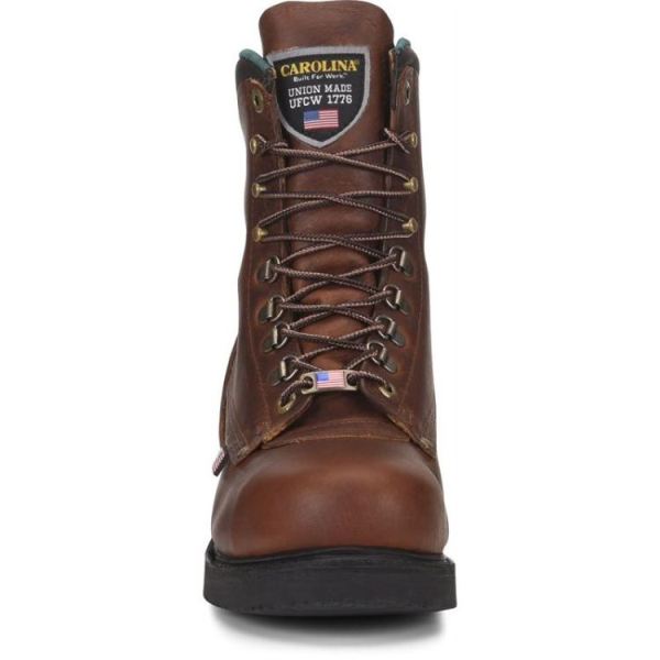 CAROLINA | MEN'S SARGE HI STEEL TOE in LIGHT BROWN