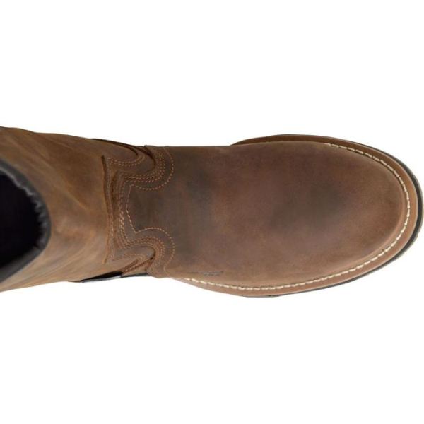 CAROLINA | MEN'S WELL X WORKFLEX COMP TOE in DARK BROWN