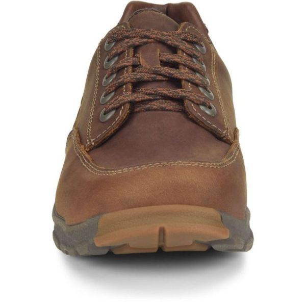 CAROLINA | MEN'S S-117 ALUMINUM TOE OXFORD in DARK BROWN