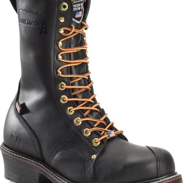 CAROLINA | MEN'S LINESMAN 10 in BLACK OILTAN