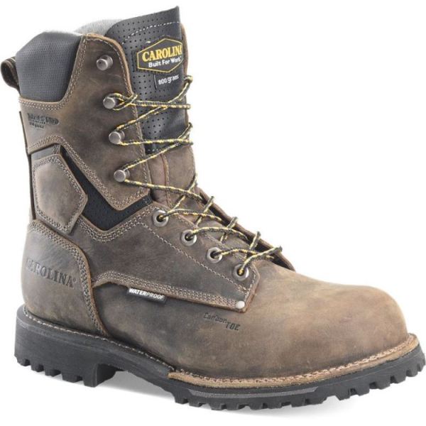 CAROLINA | MEN'S INSULATED PITSTOP COMP TOE in BROWN