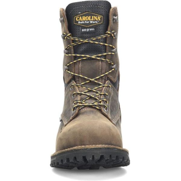 CAROLINA | MEN'S INSULATED PITSTOP COMP TOE in BROWN