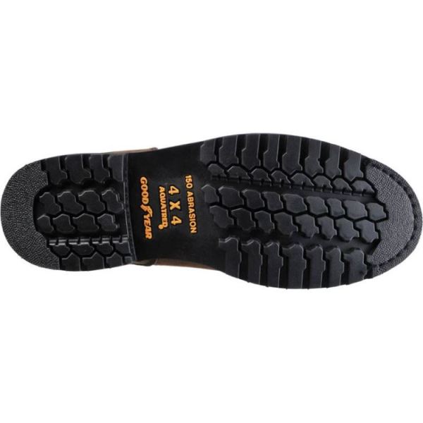 CAROLINA | MEN'S LINE BUILDER INT ALUMINUM TOE in DARK BROWN