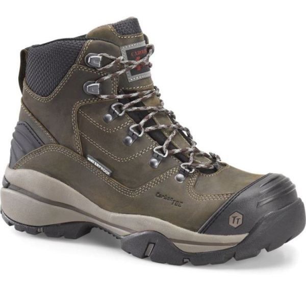 CAROLINA | MEN'S FLAGSTONE COMP TOE in DARK BROWN