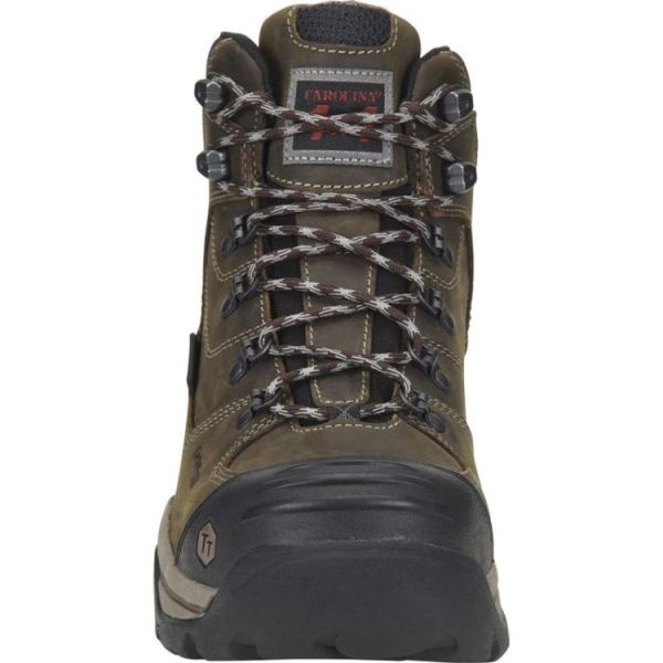 CAROLINA | MEN'S FLAGSTONE COMP TOE in DARK BROWN