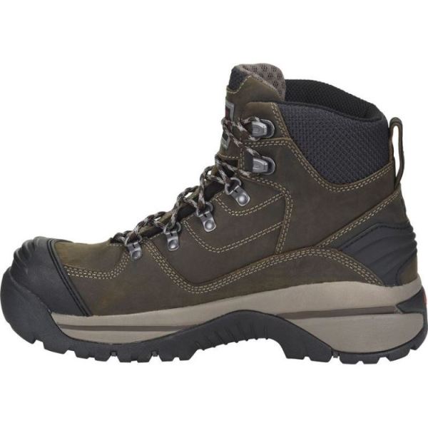 CAROLINA | MEN'S FLAGSTONE COMP TOE in DARK BROWN