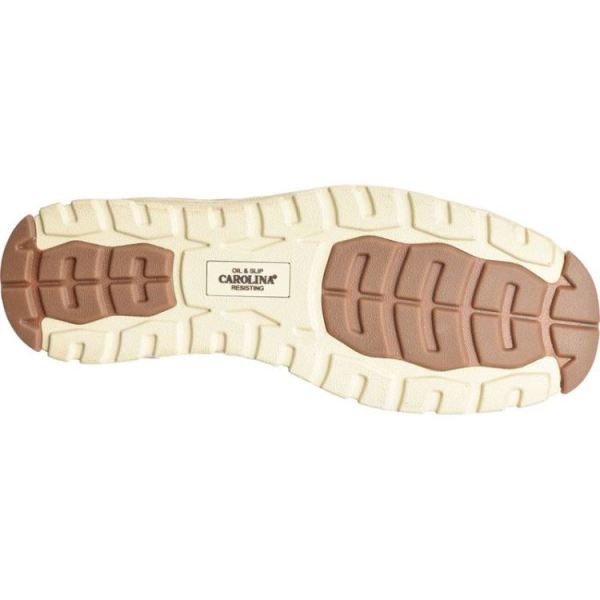 CAROLINA | MEN'S S-117 ALUMINUM TOE MOC TOE in BROWN