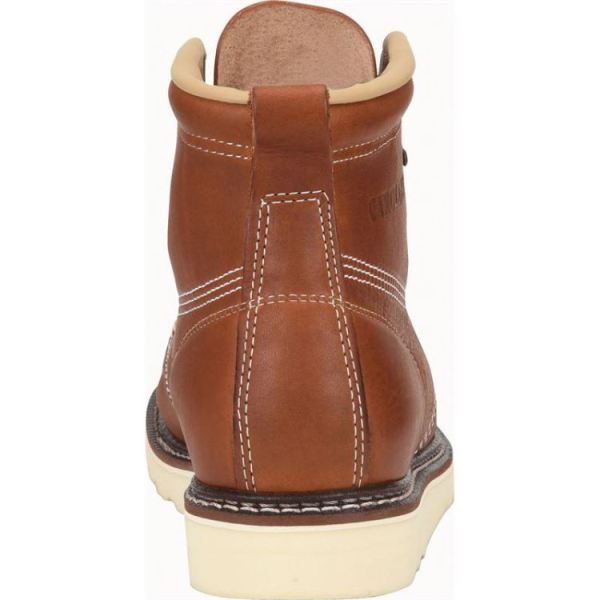 CAROLINA | MEN'S AMP USA STEEL TOE in DARK-BROWN