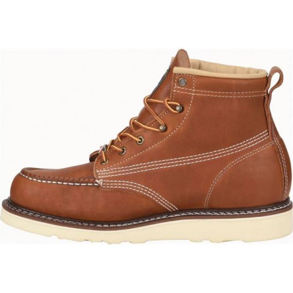 CAROLINA | MEN'S AMP USA STEEL TOE in DARK-BROWN