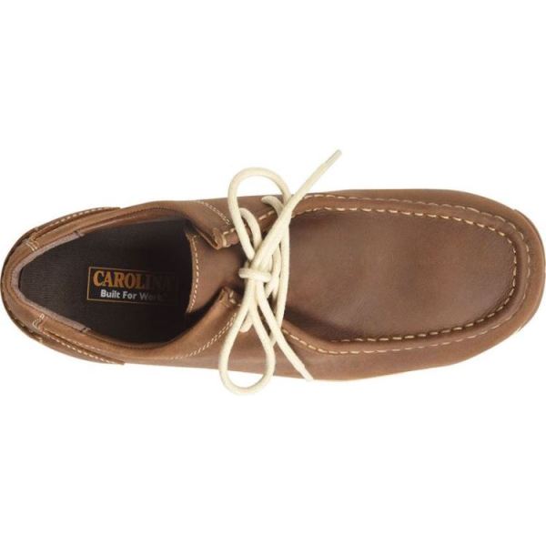 CAROLINA | MEN'S S-117 ALUMINUM TOE WALLABY in BROWN